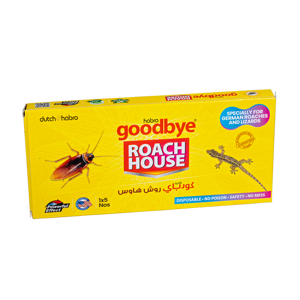 Roach House Cockroach Trap Goodbye Roaches from Dutch and Habro UAE